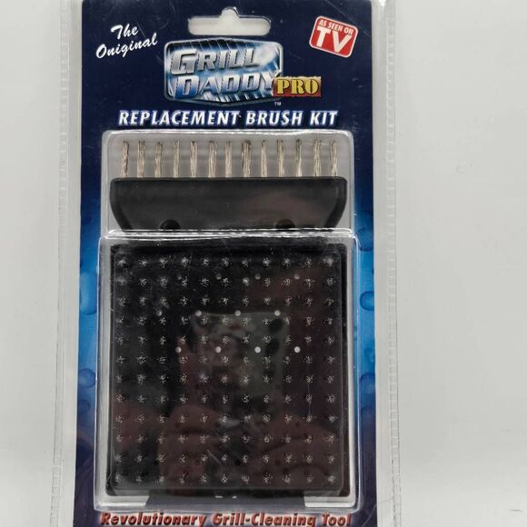 The Original Grill Daddy Pro Replacement Brush Kit Sealed NEW - Picture 2 of 3